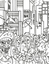 Zumbis para Colorir - 2º Edição Revisada e Ampliada